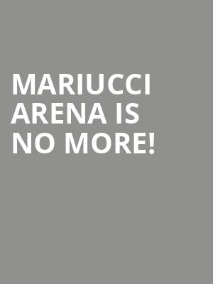 Mariucci Arena is no more